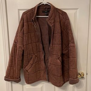 Forever 21, size large Womens jacket “free people dupe”